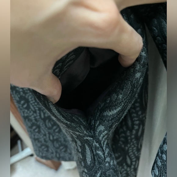 COPY - VTG Golet Brocade Womens Coat Classic Fit Natural Mink Collar - Picture 10 of 14